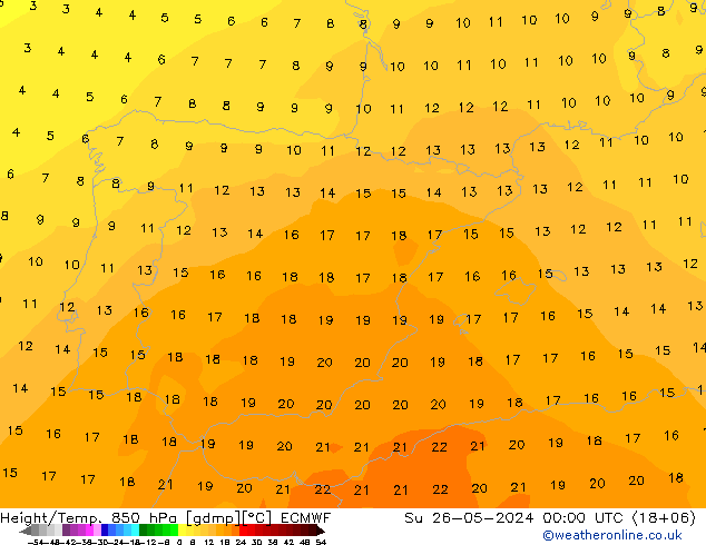 Z500/Regen(+SLP)/Z850 ECMWF zo 26.05.2024 00 UTC