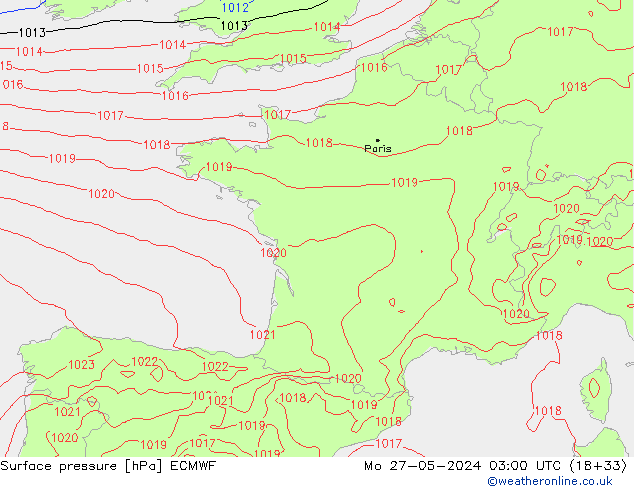      ECMWF  27.05.2024 03 UTC