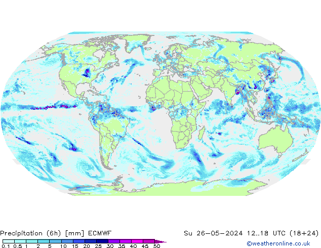 Z500/Rain (+SLP)/Z850 ECMWF Ne 26.05.2024 18 UTC