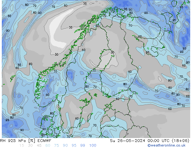 RV 925 hPa ECMWF zo 26.05.2024 00 UTC