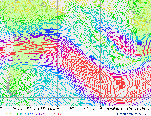  200 hPa ECMWF  26.05.2024 06 UTC