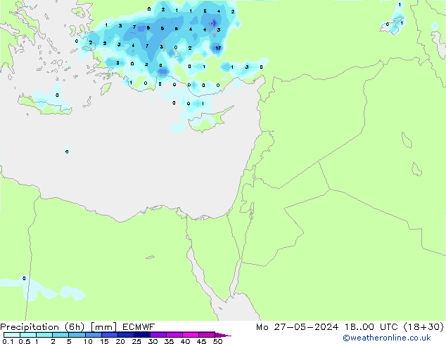 Z500/Rain (+SLP)/Z850 ECMWF Po 27.05.2024 00 UTC