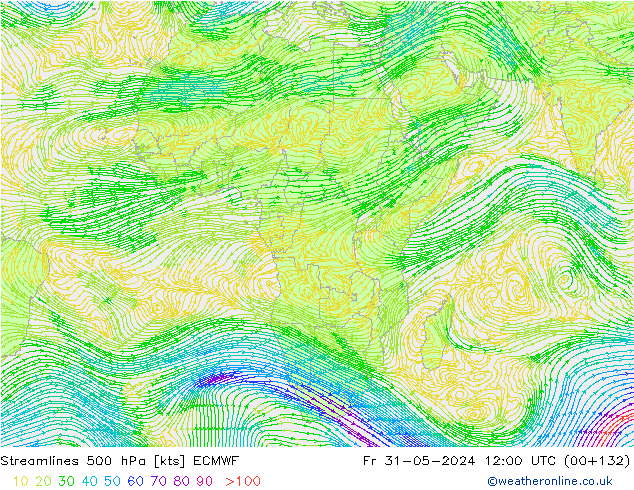  500 hPa ECMWF  31.05.2024 12 UTC