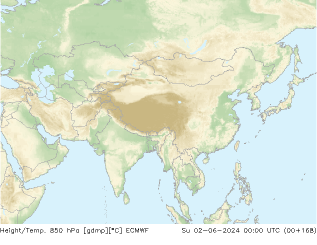 Z500/Rain (+SLP)/Z850 ECMWF Su 02.06.2024 00 UTC