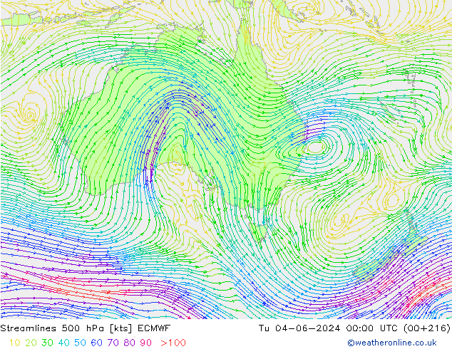  500 hPa ECMWF  04.06.2024 00 UTC