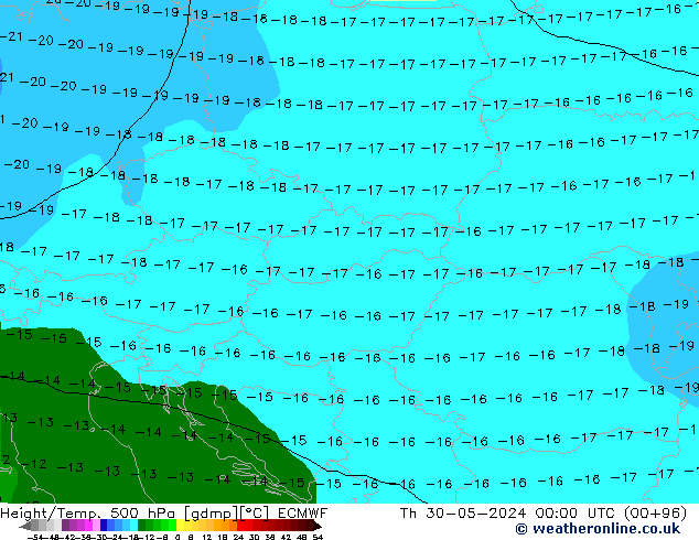 Z500/Rain (+SLP)/Z850 ECMWF Qui 30.05.2024 00 UTC