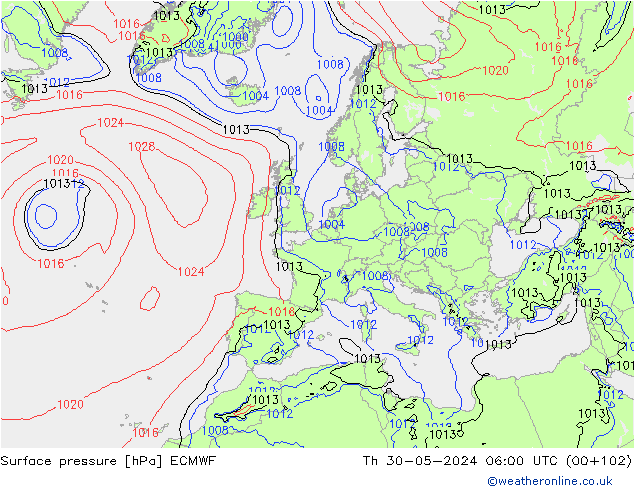      ECMWF  30.05.2024 06 UTC