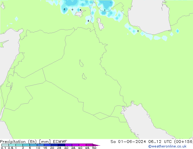 Z500/Rain (+SLP)/Z850 ECMWF Sa 01.06.2024 12 UTC