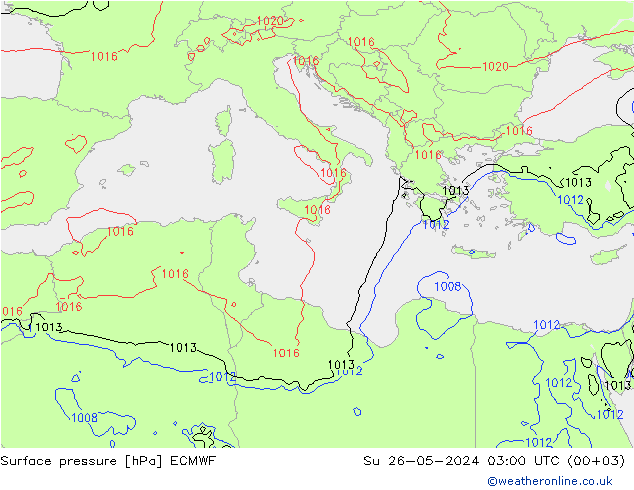      ECMWF  26.05.2024 03 UTC