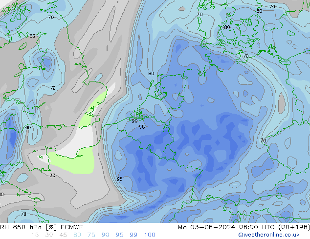 850 hPa Nispi Nem ECMWF Pzt 03.06.2024 06 UTC