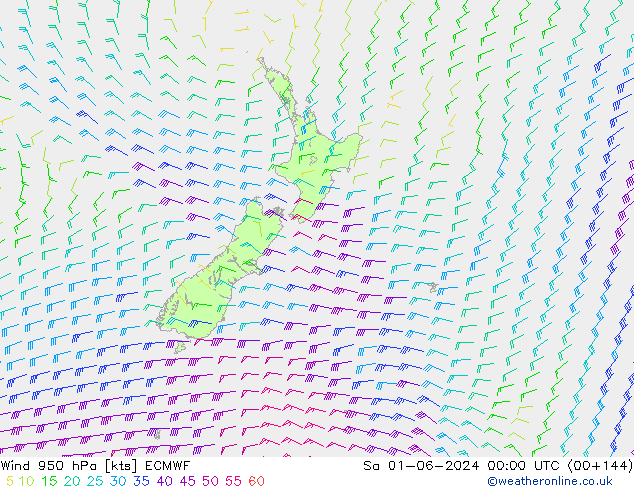  950 hPa ECMWF  01.06.2024 00 UTC