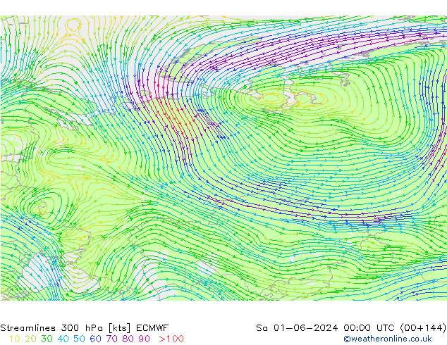  300 hPa ECMWF  01.06.2024 00 UTC