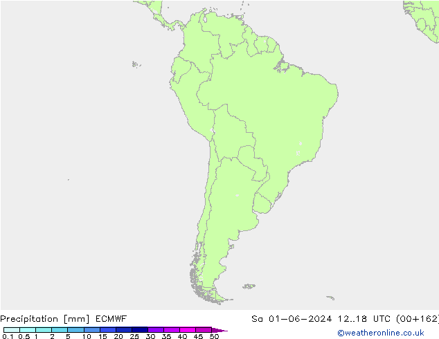 Yağış ECMWF Cts 01.06.2024 18 UTC