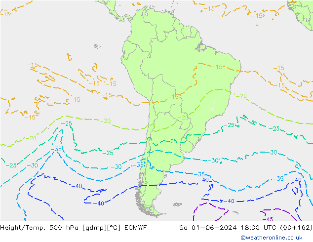 Z500/Rain (+SLP)/Z850 ECMWF Sa 01.06.2024 18 UTC