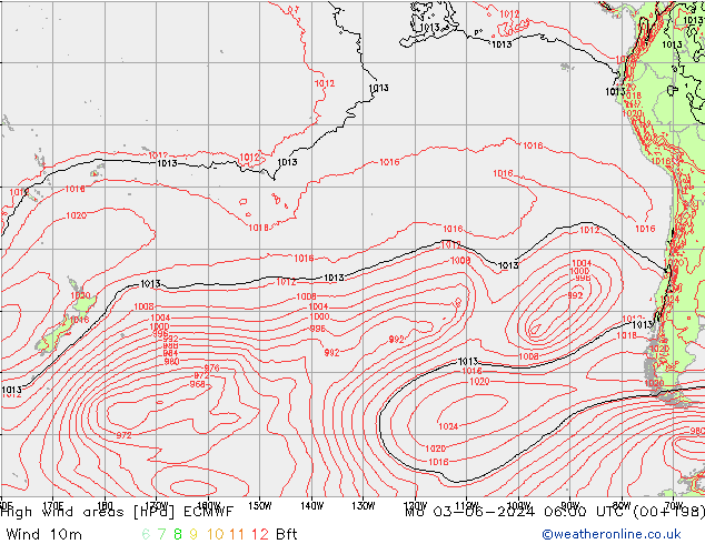High wind areas ECMWF Seg 03.06.2024 06 UTC