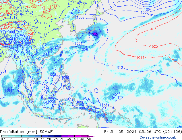 opad ECMWF pt. 31.05.2024 06 UTC