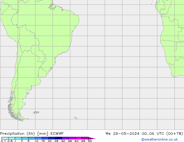 Z500/Rain (+SLP)/Z850 ECMWF Qua 29.05.2024 06 UTC