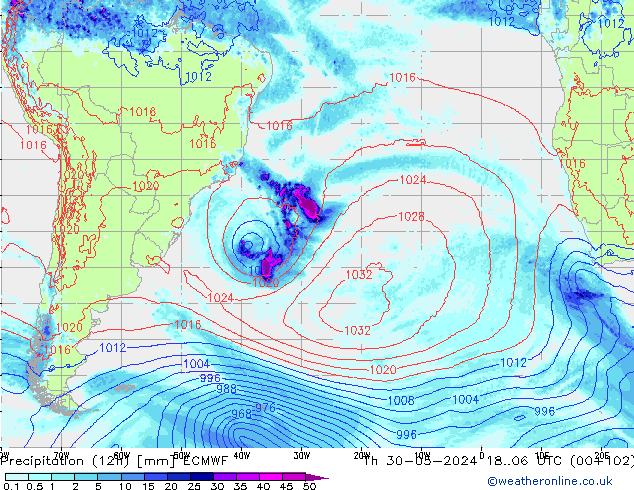  (12h) ECMWF  30.05.2024 06 UTC