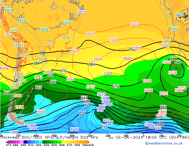 Thck 500-1000hPa ECMWF Ne 02.06.2024 18 UTC