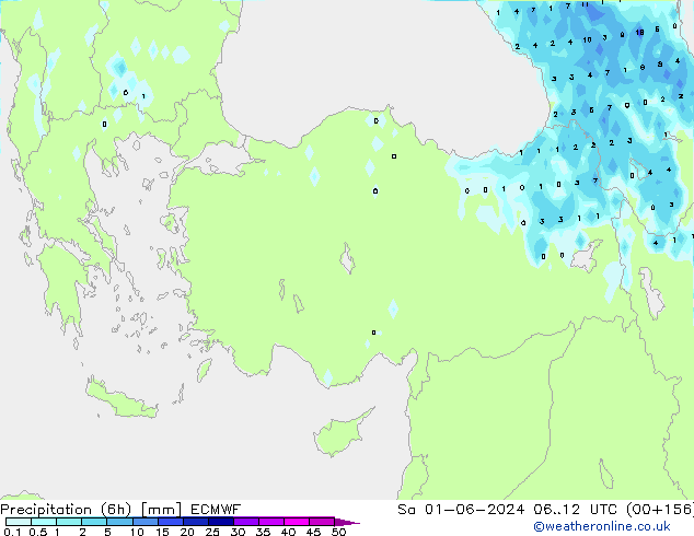 Z500/Rain (+SLP)/Z850 ECMWF sam 01.06.2024 12 UTC