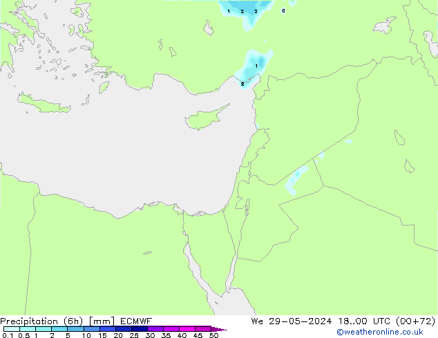 Z500/Rain (+SLP)/Z850 ECMWF St 29.05.2024 00 UTC