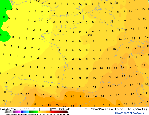 Z500/Regen(+SLP)/Z850 ECMWF zo 26.05.2024 18 UTC