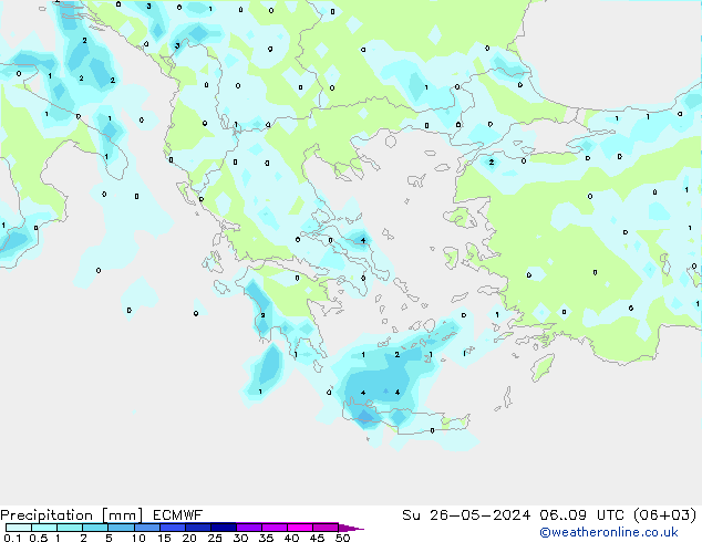 opad ECMWF nie. 26.05.2024 09 UTC