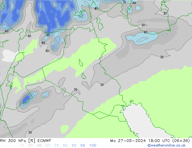 RV 300 hPa ECMWF ma 27.05.2024 18 UTC