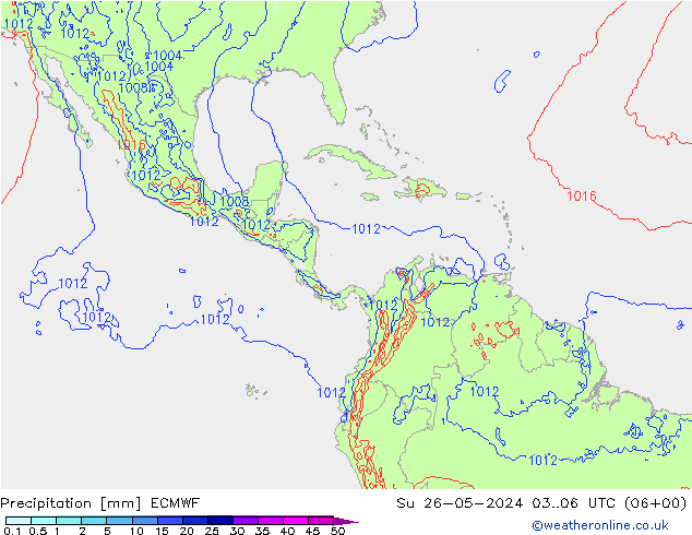 opad ECMWF nie. 26.05.2024 06 UTC