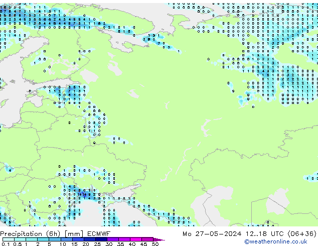 Z500/Rain (+SLP)/Z850 ECMWF  27.05.2024 18 UTC