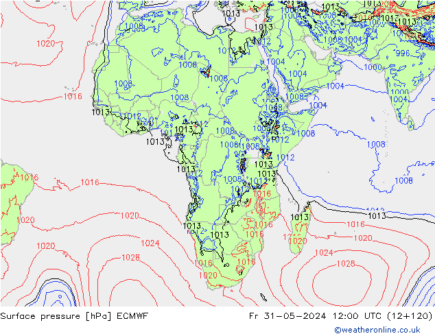      ECMWF  31.05.2024 12 UTC