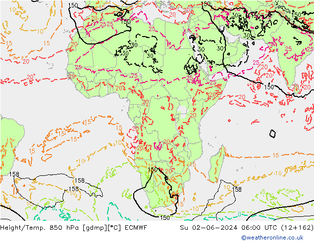 Z500/Rain (+SLP)/Z850 ECMWF Ne 02.06.2024 06 UTC