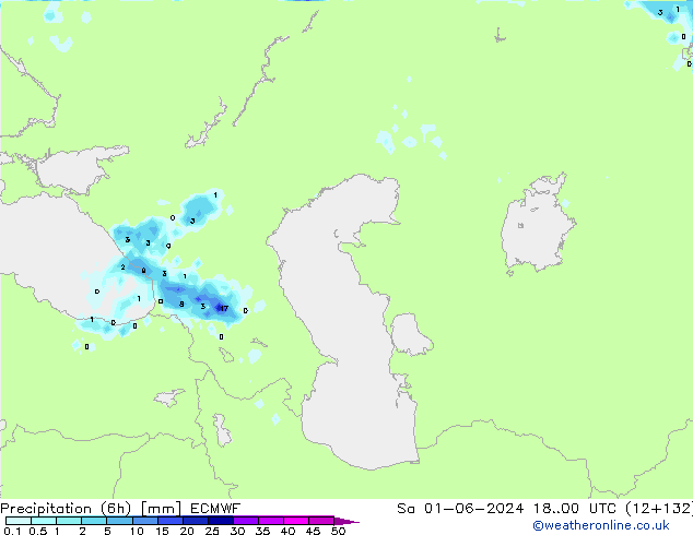 Z500/Rain (+SLP)/Z850 ECMWF sab 01.06.2024 00 UTC