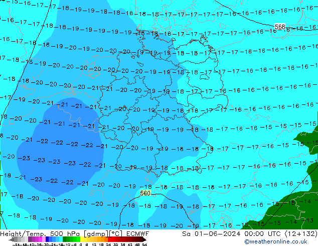 Z500/Rain (+SLP)/Z850 ECMWF sáb 01.06.2024 00 UTC