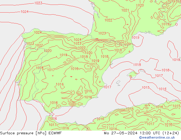      ECMWF  27.05.2024 12 UTC