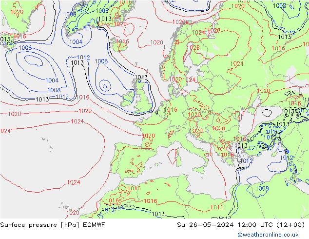      ECMWF  26.05.2024 12 UTC