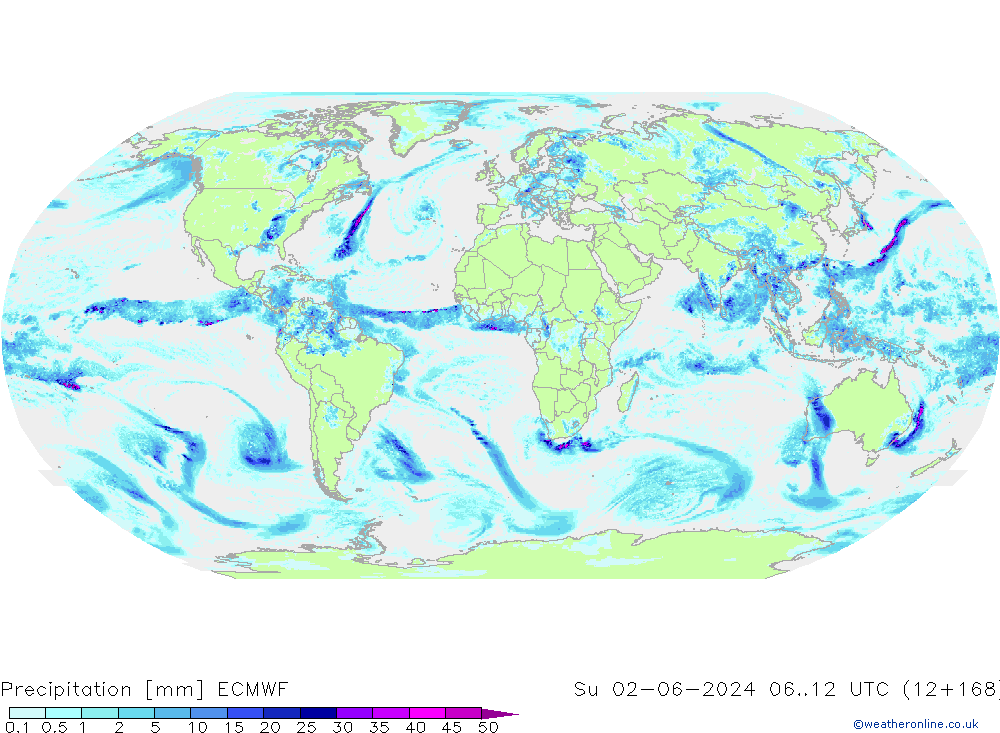 opad ECMWF nie. 02.06.2024 12 UTC