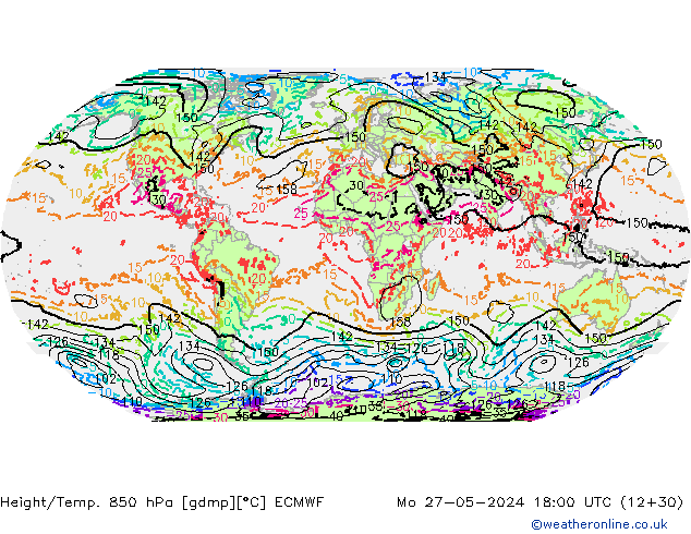 Z500/Rain (+SLP)/Z850 ECMWF Seg 27.05.2024 18 UTC