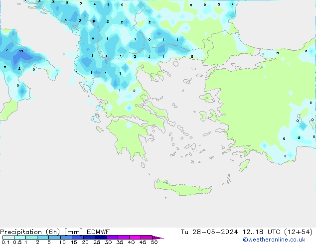 Z500/Rain (+SLP)/Z850 ECMWF Tu 28.05.2024 18 UTC