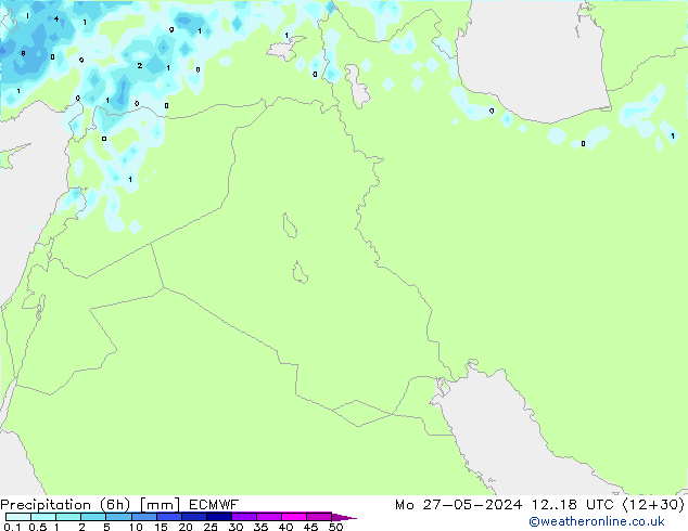 Z500/Rain (+SLP)/Z850 ECMWF lun 27.05.2024 18 UTC