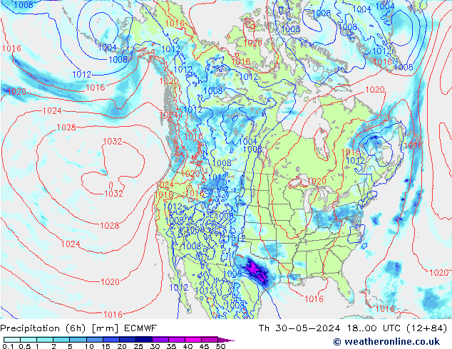 Nied. akkumuliert (6Std) ECMWF Do 30.05.2024 00 UTC