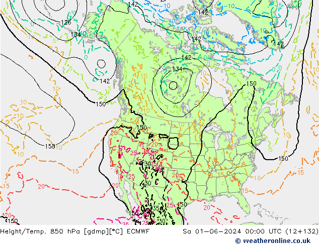 Z500/Rain (+SLP)/Z850 ECMWF sáb 01.06.2024 00 UTC