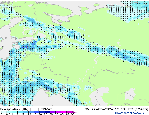 Z500/Rain (+SLP)/Z850 ECMWF ср 29.05.2024 18 UTC