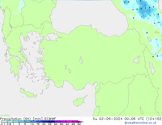 Z500/Rain (+SLP)/Z850 ECMWF nie. 02.06.2024 06 UTC