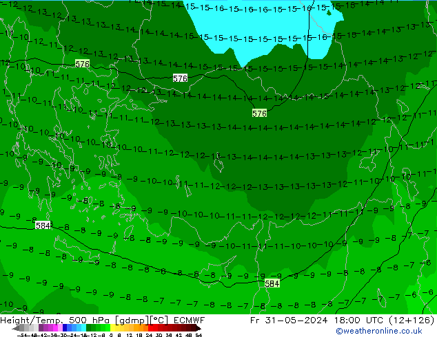 Z500/Rain (+SLP)/Z850 ECMWF Sex 31.05.2024 18 UTC