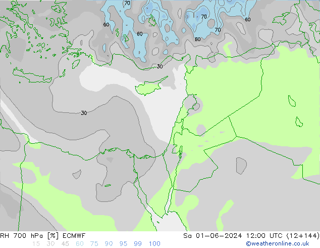 700 hPa Nispi Nem ECMWF Cts 01.06.2024 12 UTC