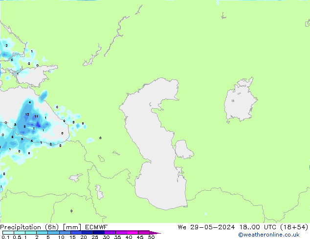 Z500/Rain (+SLP)/Z850 ECMWF  29.05.2024 00 UTC