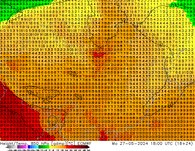 Z500/Regen(+SLP)/Z850 ECMWF ma 27.05.2024 18 UTC