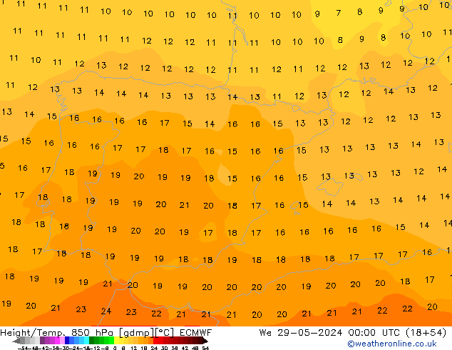 Z500/Rain (+SLP)/Z850 ECMWF ср 29.05.2024 00 UTC