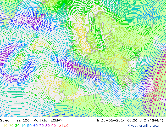  200 hPa ECMWF  30.05.2024 06 UTC